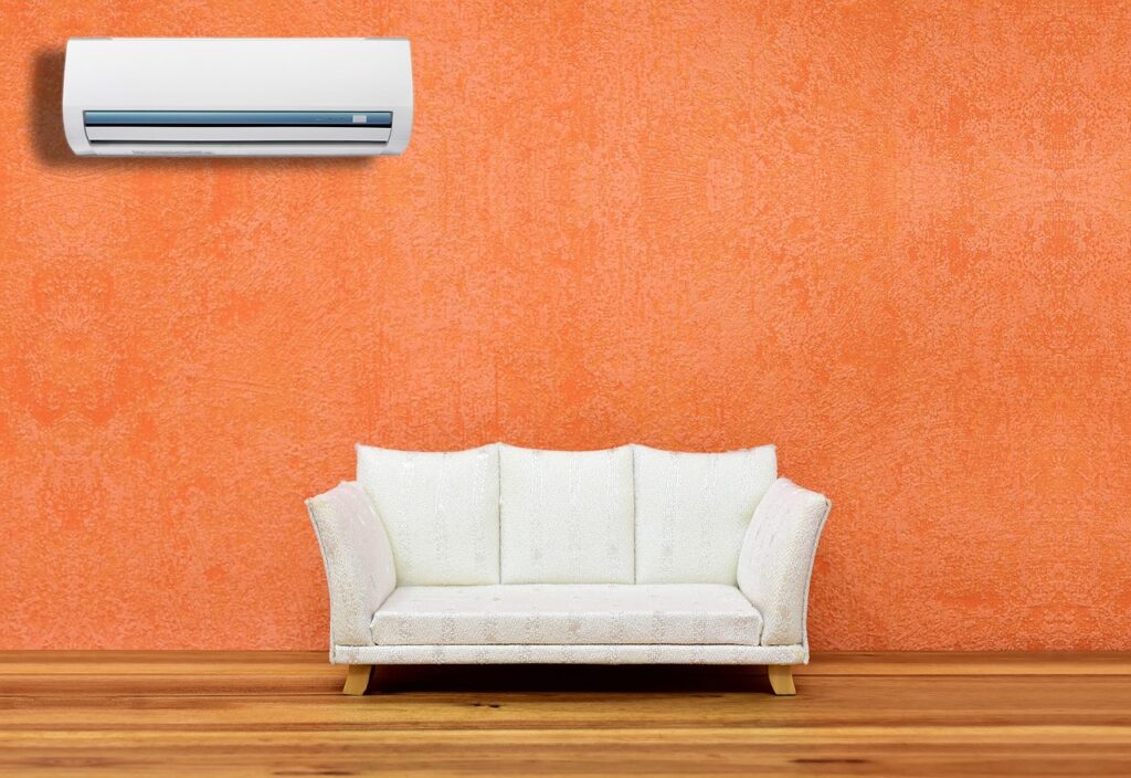 living room, couch, air conditioner, ac, climate control, copy space, air conditioner, air conditioner, air conditioner, air conditioner, air conditioner